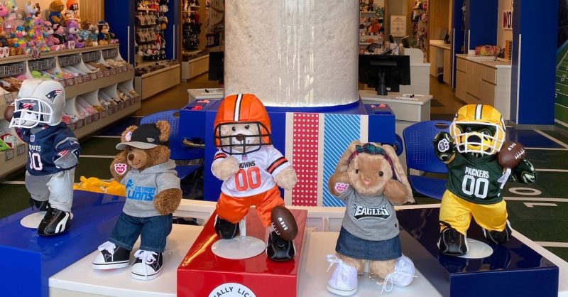  Build-a-Bear Workshop Football Bear : Toys & Games